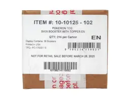6x Journey Together Enhanced Booster Box Sealed Case Pokemon 2025 w/ Topper #6 - Image 3