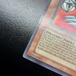 Blue-Eyes Toon Dragon SRL-EN000 Unlimited NM - Image 2