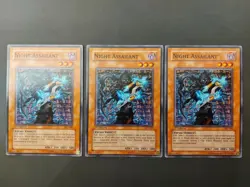 Yugioh - Night Assailant AST-080 Common 1st Edition NM x1 - Image 1