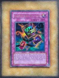 Yugioh Chain Destruction PSV-006 Ultra Rare Original Print LP - Image 1