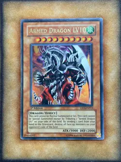 Yugioh Armed Dragon LV10 DP2-EN013 Ultra Rare 1st Ed MP - Image 1