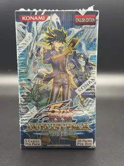 Yu-Gi-Oh Duelist Pack Yusei Fudo 1st Edition Booster Box Factory Sealed 2009 - Image 1