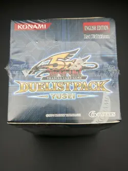 Yu-Gi-Oh Duelist Pack Yusei Fudo 1st Edition Booster Box Factory Sealed 2009 - Image 5