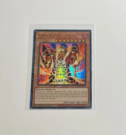 Yu-Gi-Oh! Lava Golem #HAC1-EN008 UR 1st Duel Terminal (NM) + Bonus - Image 1