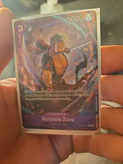 One Piece | Roronoa Zoro | OP09-076 [PRB02] | Alt Art (R) | NM - Image 1
