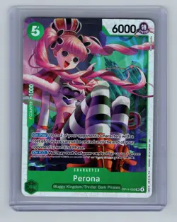 One Piece TCG - Perona - OP14-033 - The Azure Sea's Seven (OP14) - Image 1