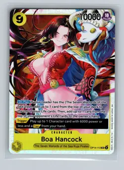 One Piece TCG - Boa Hancock - OP14-112 - The Azure Sea's Seven (OP14) - Image 1