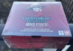 One Piece TCG [OP-13]: Carrying on His Will Booster Box 24 Packs Factory Sealed - Image 3