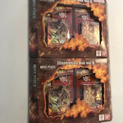(LOT OF 2) Bandai One Piece CCG Illustration Box VOL 5 NEW SEALED!!! - Image 3