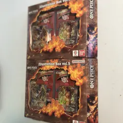 (LOT OF 2) Bandai One Piece CCG Illustration Box VOL 5 NEW SEALED!!! - Image 4