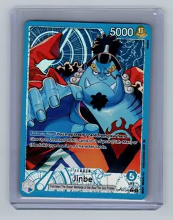 One Piece TCG - Jinbe - OP14-040 (Alternate Art) - The Azure Sea's Seven (OP14) - Image 1
