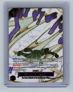One Piece TCG - Ground Death (Alternate Art) - The Azure Sea's Seven (OP14 -096) - Image 1