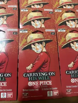 One Piece TCG: Carrying On His Will Sleeved Booster OP-13 English (LOT OF 15) - Image 2