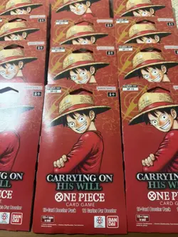 One Piece TCG: Carrying On His Will Sleeved Booster OP-13 English (LOT OF 15) - Image 3
