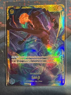 One Piece TCG | Sanji OP06-119 SEC -Wings of the Captain Foil (PRB02 Reprint) NM - Image 1