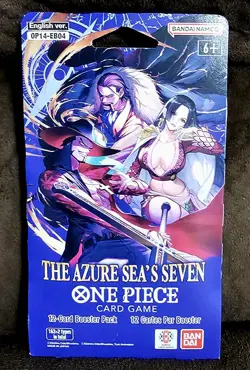 One Piece OP-14 The Azure Sea's Seven Sleeved Booster Packs - LOT OF 24 - Image 3