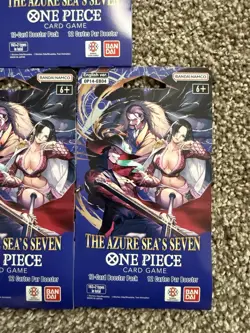 One Piece TCG (OP-14) The Azure Sea's Seven Booster Packs - English - Lot of 5 - Image 2