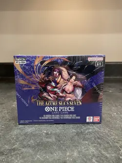 One Piece The Azure Sea’s Seven Booster Box Sealed *In Hand* English - Image 1