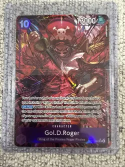 One Piece TCG - Gol.D.Roger OP13-064 SR - Alt Art -King of the Pirates - NM - Image 1