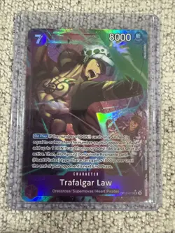 Trafalgar Law SR Alternate Art OP12-073 Legacy of the Master One Piece ENGLISH - Image 1