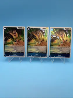 One Piece Card Game TCG - 3x Jozu OP08-047 Two Legends R English Holofoil - Image 1