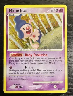 Mime Jr. DP22 Diamond And Pearl Promos Holo Pokemon Card - Image 1