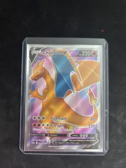 Charizard ex 056 Sv Holo & Charizard V Promo Card Champions Path - Image 4