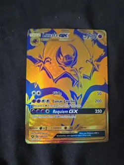 Pokemon TCG Lunala GX SM103a Promo Holo Card NM Condition - Image 1