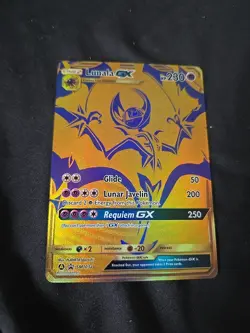 Pokemon TCG Lunala GX SM103a Promo Holo Card NM Condition - Image 2