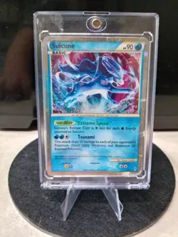 Pokemon Card TCG Suicune SL11 Call of Legends Shiny Rare Holo 2011 HP - DAMAGED - Image 1