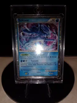 Pokemon Card TCG Suicune SL11 Call of Legends Shiny Rare Holo 2011 HP - DAMAGED - Image 2