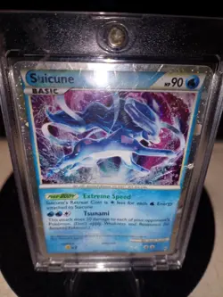 Pokemon Card TCG Suicune SL11 Call of Legends Shiny Rare Holo 2011 HP - DAMAGED - Image 3