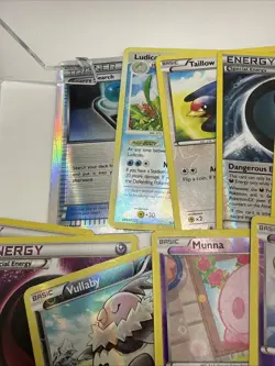 Pokemon TCG Hypno Fossil Holo Card, Mixed Pikachu, Magmar Reverse Heavy Wear Lot - Image 5