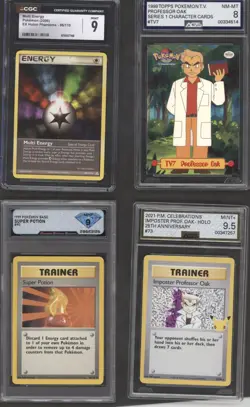 Pokemon 4 Graded Card Trainer Bundle - Image 1