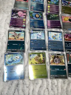 Lot of 24 Pokeball Pattern Pokemon Cards From Black Bolt White Flare All NM - Image 2