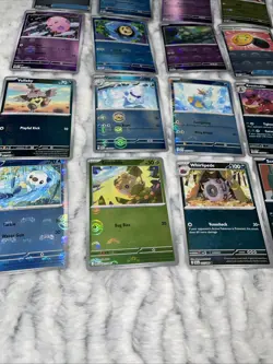 Lot of 24 Pokeball Pattern Pokemon Cards From Black Bolt White Flare All NM - Image 3