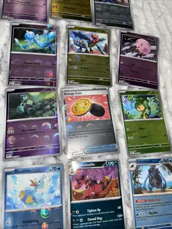 Lot of 24 Pokeball Pattern Pokemon Cards From Black Bolt White Flare All NM - Image 5