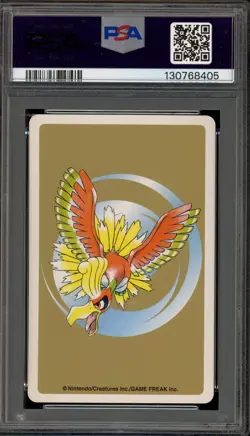 Pokemon Gold Playing Cards Staryu 6 of Clubs #120 PSA 10 Gem Mint - Image 2