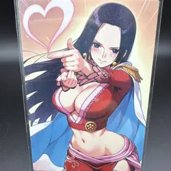 Boa Hancock One Piece Anime Waifu Card Doujin ACG Goddess Holo - Image 1