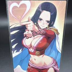 Boa Hancock One Piece Anime Waifu Card Doujin ACG Goddess Holo - Image 2