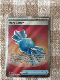 Pokemon TCG Mega Evolution Trainer Holo Card 175/132 Rare Candy - Image 1