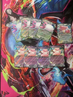 Pokemon Wigglytuff Clefairy Blissey Ex 9 Card Lot nm Ex Rares E9 - Image 1