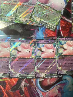 Pokemon Wigglytuff Clefairy Blissey Ex 9 Card Lot nm Ex Rares E9 - Image 2