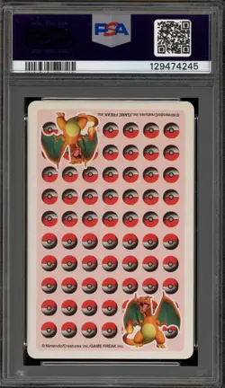 Pokemon Stadium Red Playing Cards Nidoking King of Diamonds PSA 9 Mint - Image 2