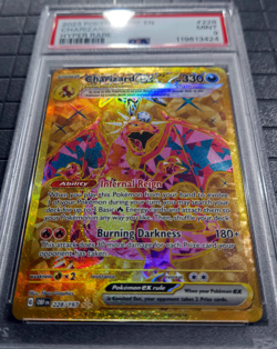 2024 Pokemon Charizard EX Obsidian Flames Holo Hyper Rare Card 228/197 PSA 9 - Image 2