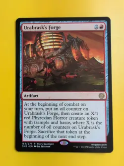 Urabrask's Forge ONE rare Artifact. MTG Card. - Image 1