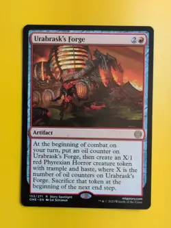 Urabrask's Forge ONE rare Artifact. MTG Card. - Image 2