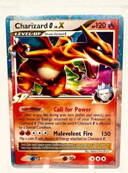 Charizard G LV.X DP45 Black Star Promo 2009 Holo Rare Pokemon Card TCG LP + - Image 1