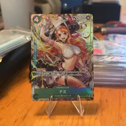 Nami OP14-031 SR Alt Art The Azure Sea's Seven ONE PIECE Card Game Japanese - Image 1