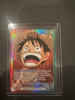 One Piece TCG OP13-001 Monkey D. Luffy Alt Art Leader AA Card Game CCG English - Image 1